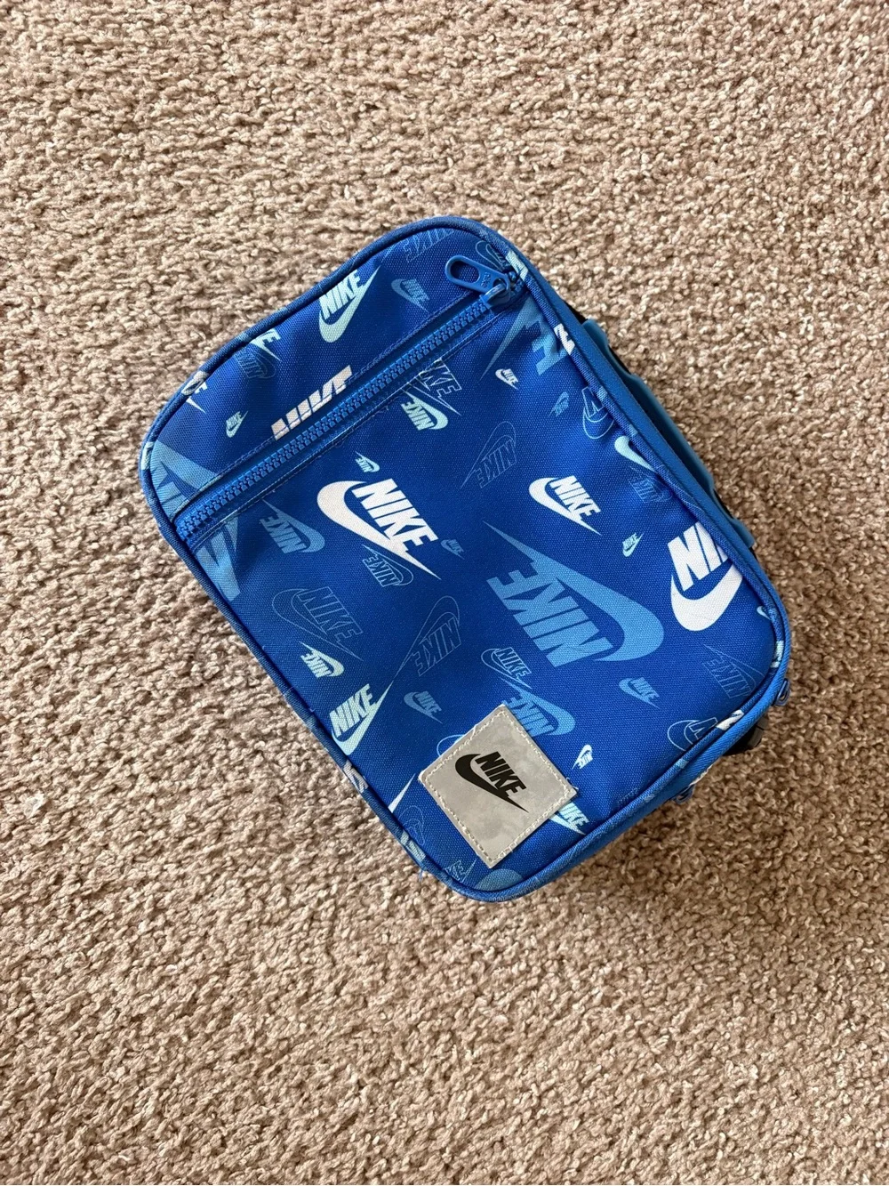 Nike Royal Blue Logo Lunch Box